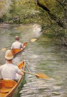 Gustave Caillebotte - Perissoires aka The Canoes